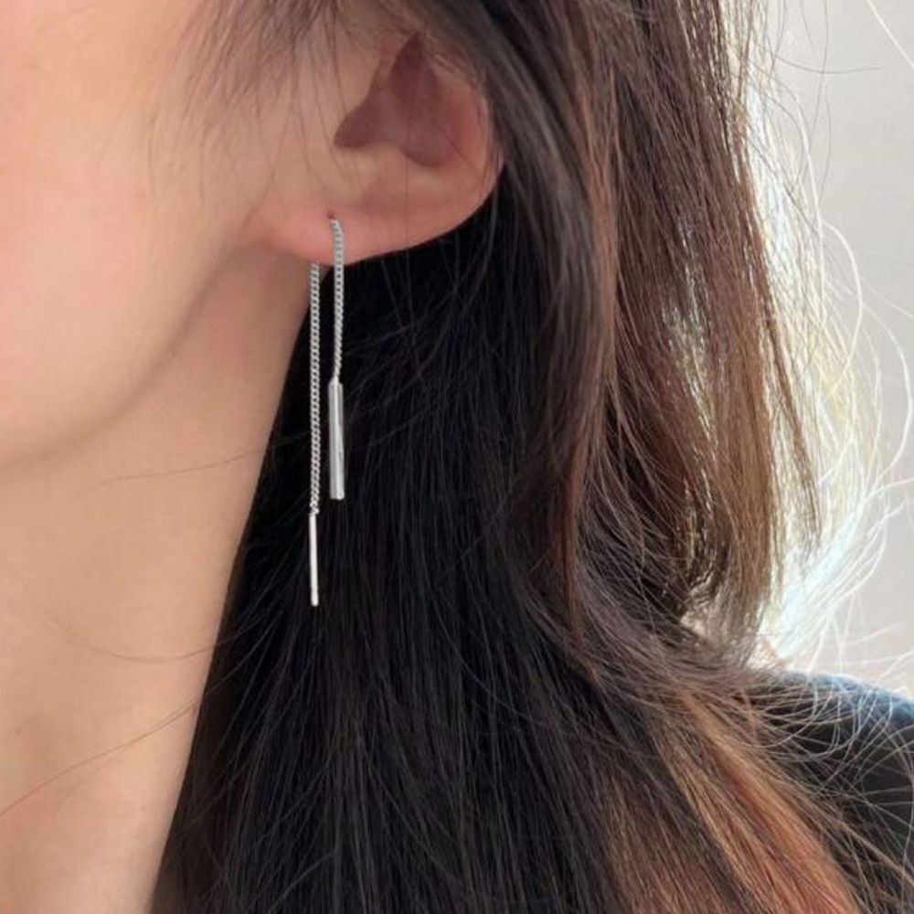 Chain Drop Earrings N1671